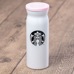12oz Pearl Sakura Moment Stainless Steel Tumbler